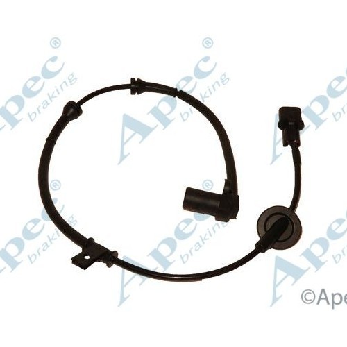 Hyundai Getz TB 2001-2011 ABS Sensor 2 Pins Active Sensor Apec Schwarz-image