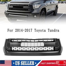 For 2014-2017 Toyota Tundra Trd Front Grille Mesh Matte Black Grill With Letters