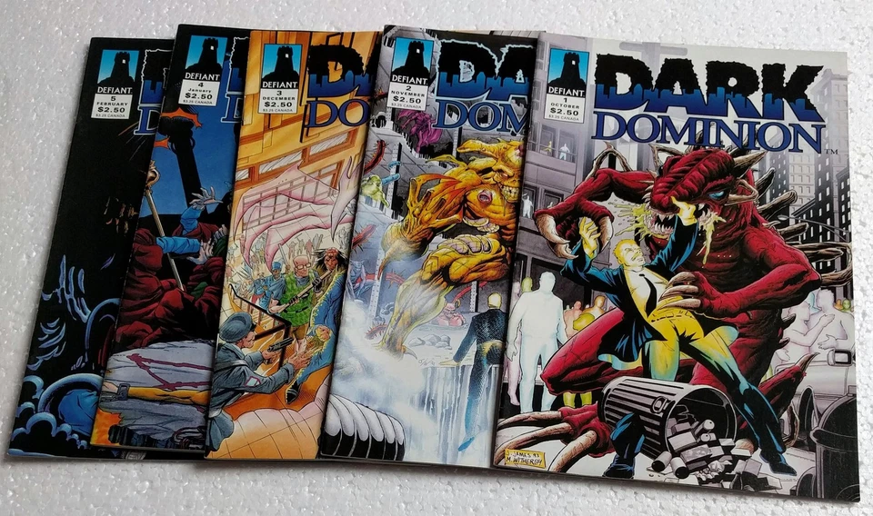 DARK DOMINION # 1-5 - 5x US Comics 1993 - Bild 1 von 1