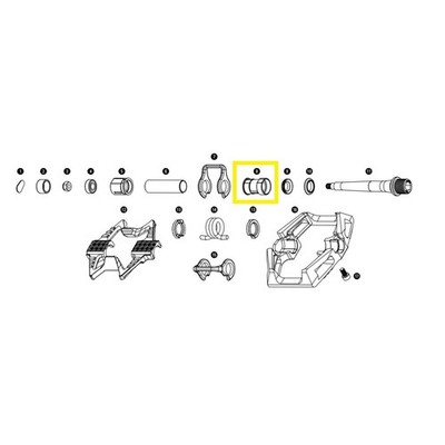 Crankbrothers Fahrrad Pedale Fuß Inner Bearing Lager Double Shot Igus B-16093