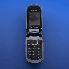 Samsung Smooth SCH-U350 Blue/Black Flip Phone Verizon 