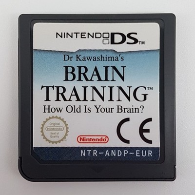Dr. Kawashimas Gehirn-Jogging - NDS/3DS Spiel Modul NTR-ANDP-EUR