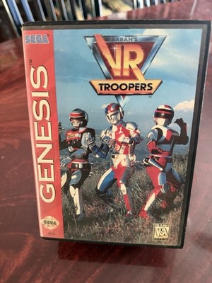 Saban's VR Troopers Action & Adventure Sega Genesis SEGA 1995 - OEM CASE Only!