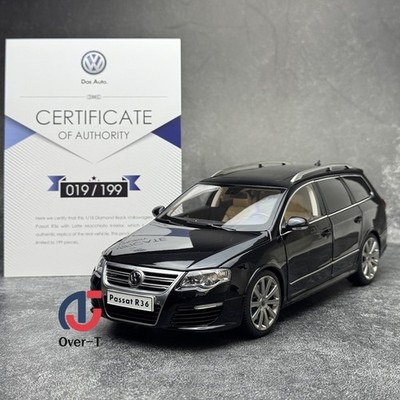 海外限定 Volkswagen Passat (B3) ミニカーセット 3色 NZG 1/18 Volkswagen Passat Estate R36 Black Classic Tile Alloy