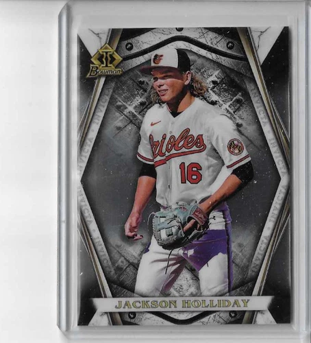 2022 Bowman Chrome Draft Pick Invicta Jackson Holliday  RC,