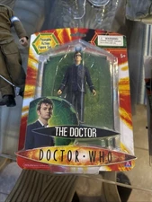 Doctor Who Action Figure 10th David Tennant With Glasses+ Martha Jones 