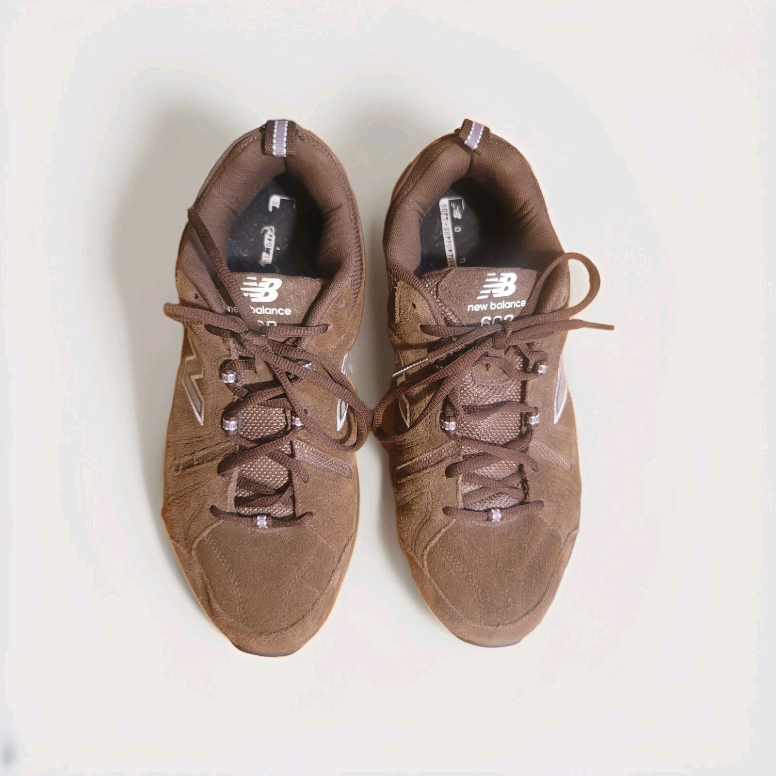 New Balance 608v5  Brown Suede Men's Athletic Sneakers MX608UB5 4E Size 11.  thumbnail 5