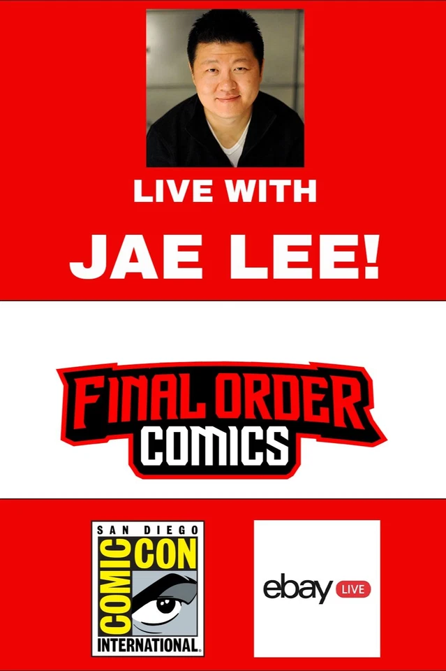 Live with Jae Lee - SDCC Sunday!