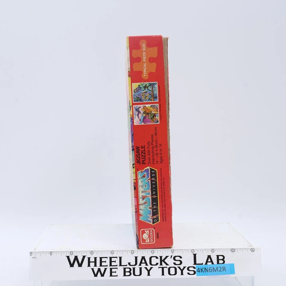 He-Man Masters of the Universe 1985 Golden 200pc Jigsaw Puzzle - Image 3 of 4