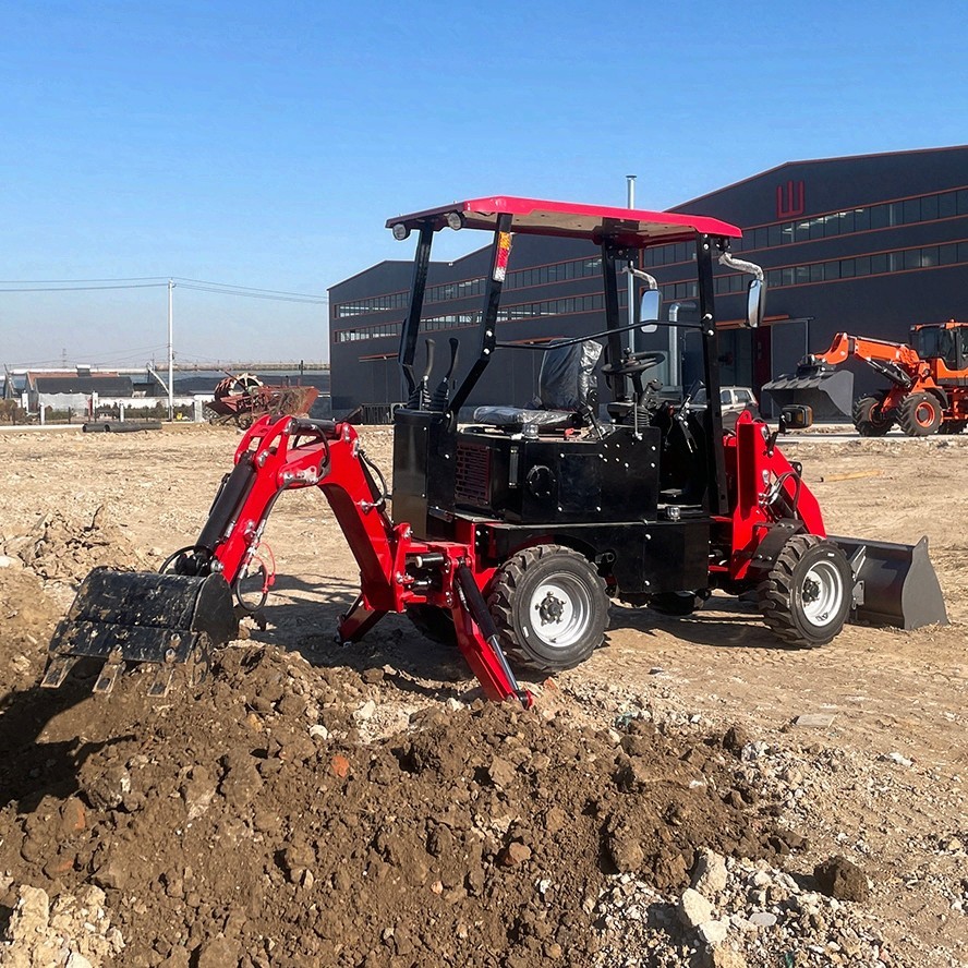 Mountain Raise Mini Backhoe Loader 2025