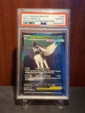 Mega Absol EX 180/132 PSA 10 mega Evolution Pokemon Card Game