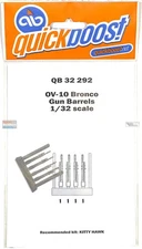 QBT32292 1:32 Quickboost OV-10 Bronco Gun Barrels (KTH kit)