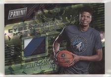 2017 Panini Cyber Monday Materials Cracked Ice 18/25 Justin Patton #JP pm6