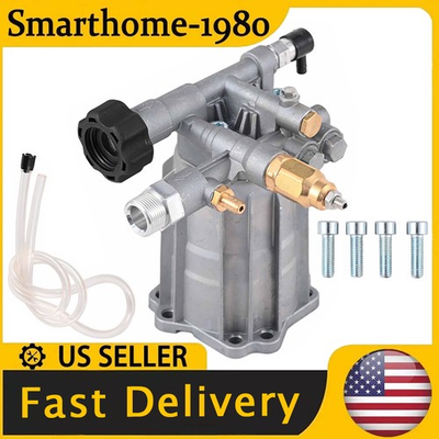 #ad New Axial Pressure Washer Pump 2.2 GPM 2400 PSI Replacement 00715040K1663 0K1663 $57.00
