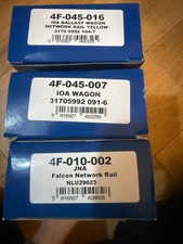 Dapol Ballast Wagons Network Rail YELLOW  3170 5992 104-7 / 091-6 / NLU29023