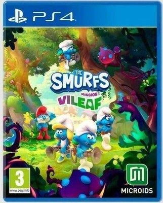 The Smurfs: Mission ViLeaf Juego Fisico para Consola Sony PlayStation 4 PS4