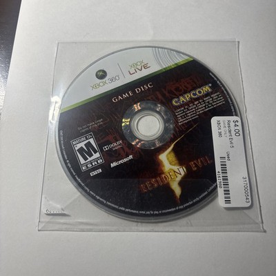 Resident Evil 5 (Microsoft Xbox 360, 2009)