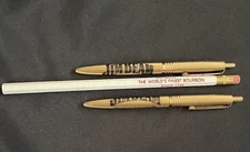 Vtg JIM BEAM World’s Finest Bourbon Advertising~2 Pens & 1 Pencil**READ**