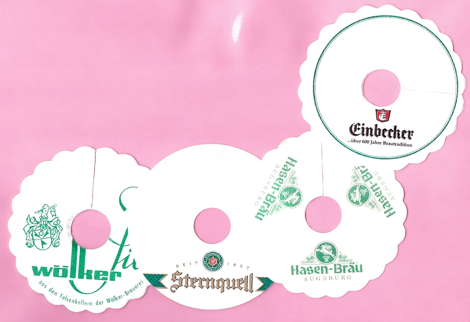 Pilsdeckchen Tropfdeckchen Hirsch Brauerei & andere 10x - Bild 4 von 4