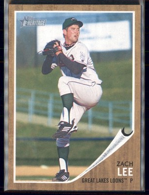 2011 Topps Heritage Minor League - Zach Lee #151