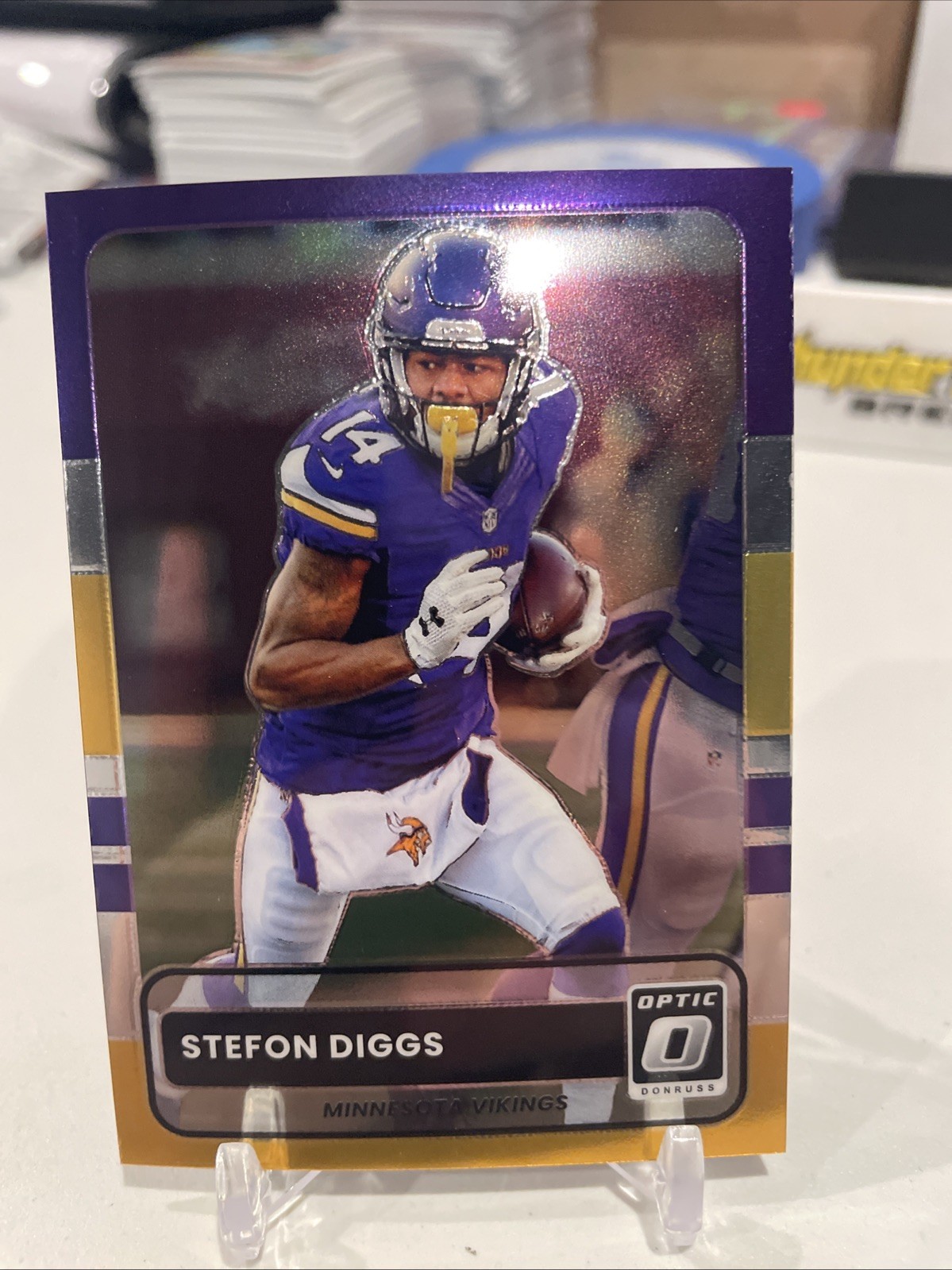 2025 Donruss Optic Stefon Diggs Retro 