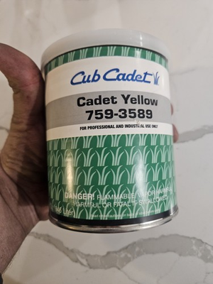 #ad Cub Cadet Yellow Paint 759 3589 Quart Can $47.99