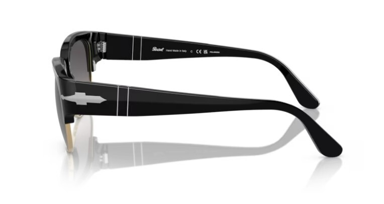 Occhiali Da Sole Persol 0PO3319S Tom 95/M3 – Nero/grigio Sfumato Polarizzati, Unisex, Italia