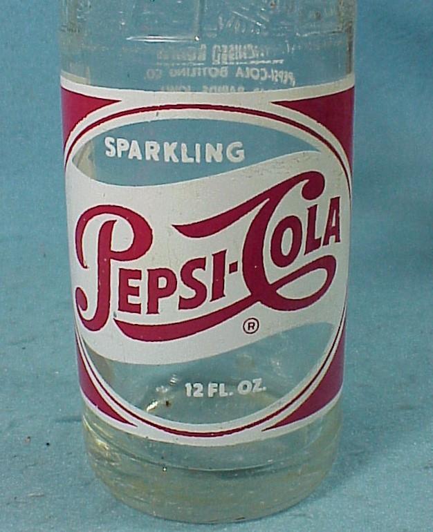 Pepsi Bottle 1952 Cedar Rapids, IA - 134 | eBay