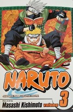Naruto, Vol. 3 by Masashi Kishimoto (2004, Trade Paperback)
