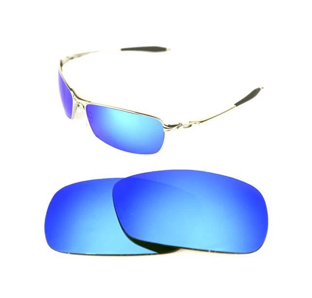 NEW POLARIZED CUSTOM ICE BLUE LENS FOR OAKLEY CROSSHAIR 2.0