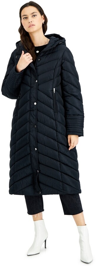 Steve Madden Juniors' Girls Hooded Maxi 