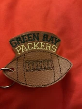 Embroidery Key Chain Green Bay