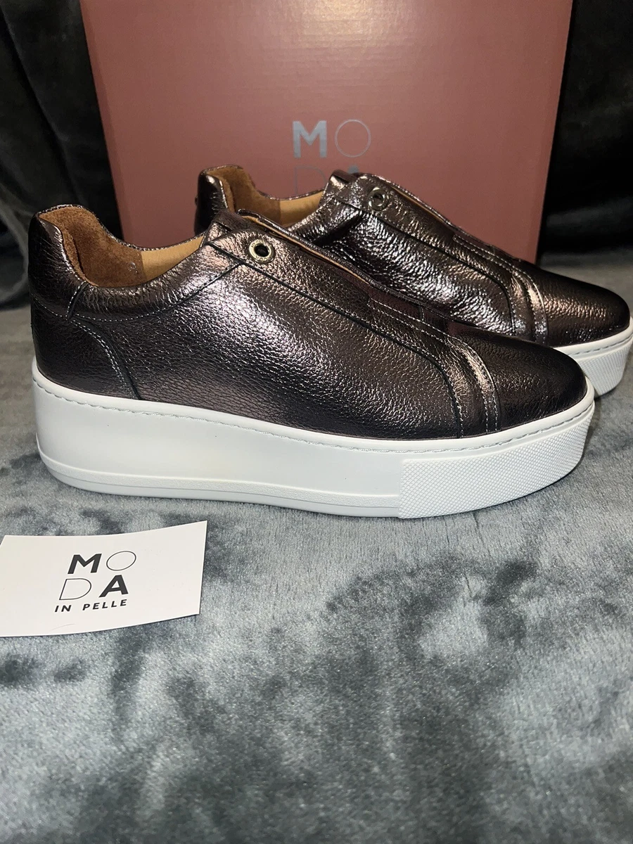 Pewter trainers shop