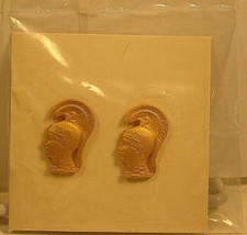 US Army Women's Army Corps WAC Officer Collar Insignia Pin Device Pair Obsolete