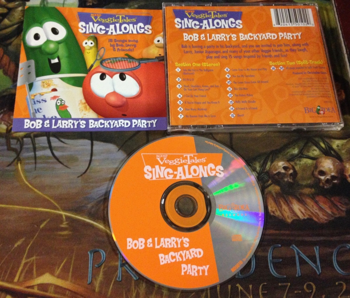 Veggie Tales Sing Along Bob & Larry's Backyard Party CD | eBay