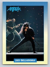 #139 Joey Belladonna - Anthrax - 1991 Brockum Rock Cards (NRMT-MT)