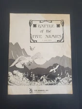 TSR BATTLE OF FIVE ARMIES ZIPLOC COMPLETE PUNCHED RARE VINTAGE OOP