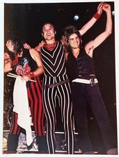 QUIET RIOT~KEVIN DuBROW/CARLOS CAVAZO~ORIG 1983 POSTER~FULL PAGE PINUP CLIPPING