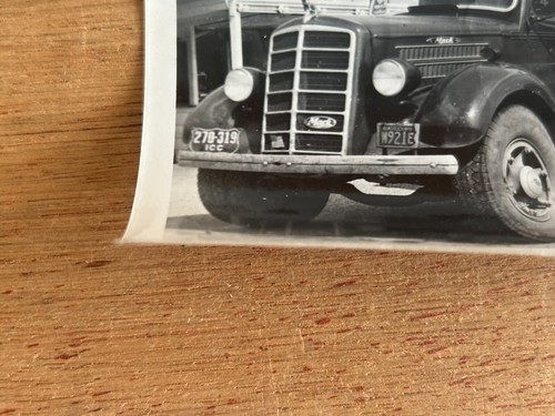 Mack Tanker Truck Photo w/Driver 1940s Wilmington Pike Jimmy John's Vtg Photo - Picture 10 of 24