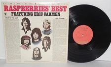 RASPBERRIES Best featuring Eric Carmen LP VG+ Plays Well 1976 Capitol ST11524