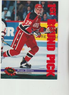 1994-95 Classic #6 Ryan Smyth rookie card, Edmonton Oilers star