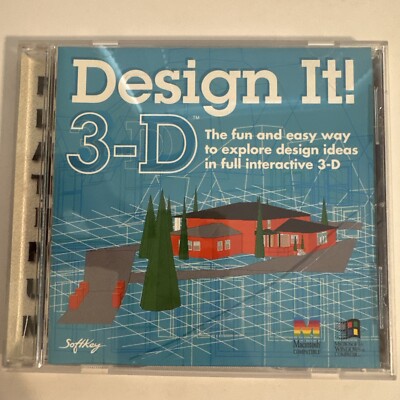 The Learning Company Design It 3D for PC, Mac