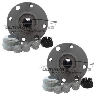 Front Wheel Bearing Hubs Kits ABS Vauxhall Astra G Mk4 1998-2004 4 Stud 1 Pair
