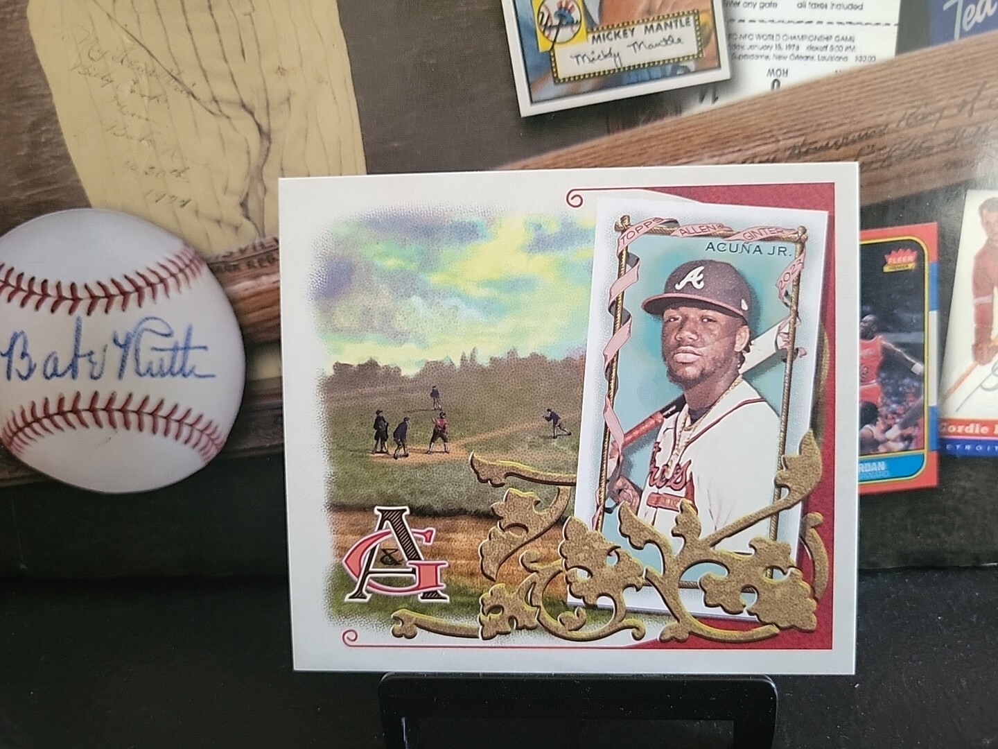 Ronald Acuna Jr. #N43-16 Baseball Cards 2023 Topps Allen & Ginter N43 Boxloaders trading card — raw and PSA graded price guide