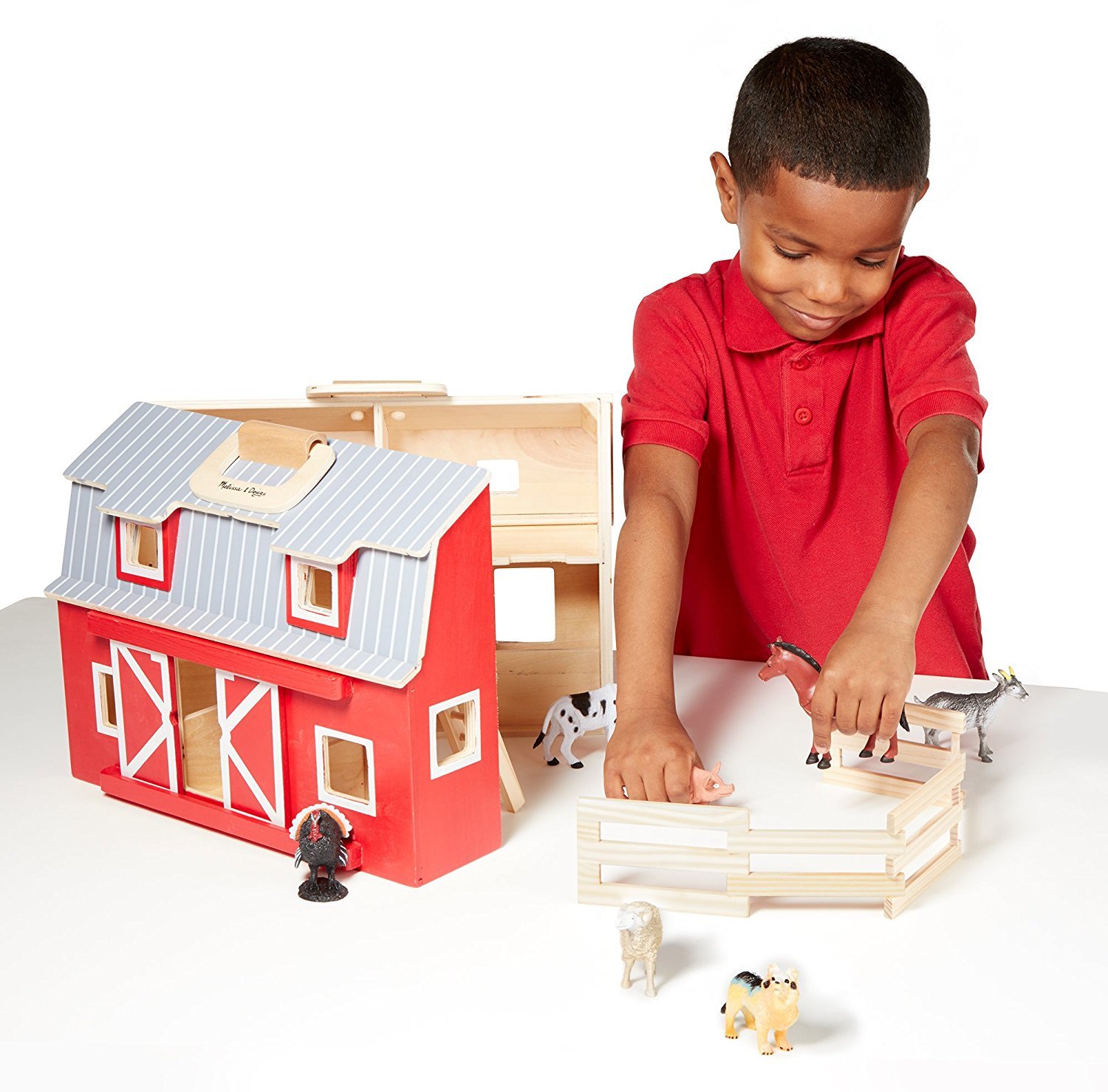 horse stable toy set