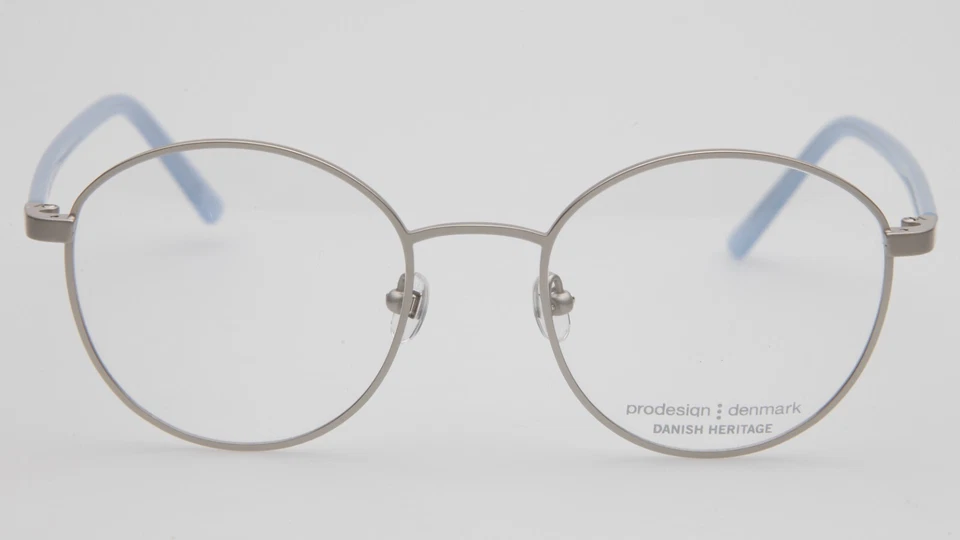 NUEVO MARCO DE GAFAS PRODESIGN DINAMARCA 4167 c.1012 plateado 48-19-140 B43 mm Foto 2 de 4