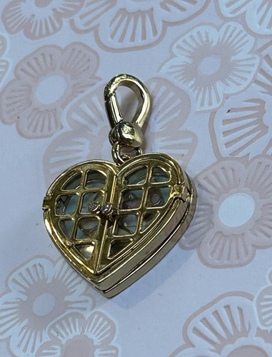 Juicy Couture Heart Window Charm