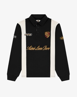 Aime Leon Dore / Porsche 993 Turbo Heritage Long Sleeve Rugby Polo
