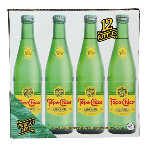 Topo Chico, Water Sparkling Mineral Lime, 12 Fl Oz, 12 Pack - 第 6/13 張圖片