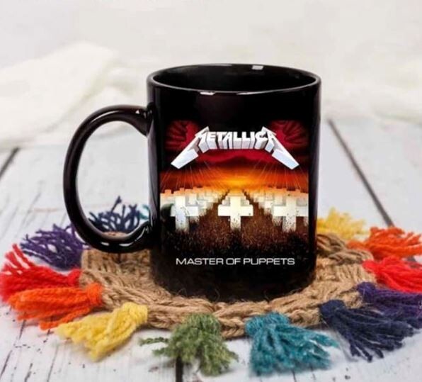 Metallica Master Of Puppets Gift Mug